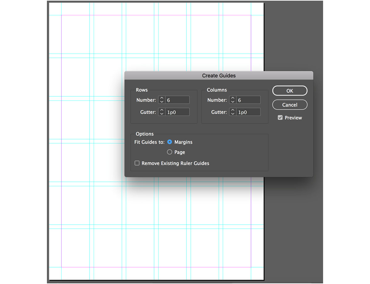Guides for Creating a Brochure in InDesign