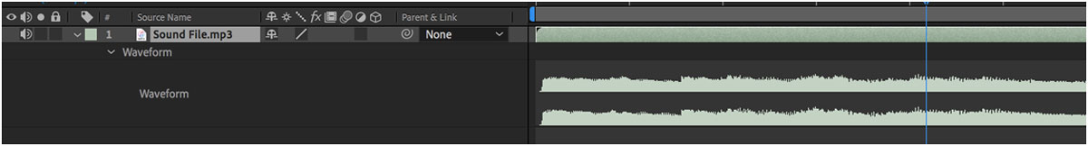 How to Create a Sound Wave in After Effects