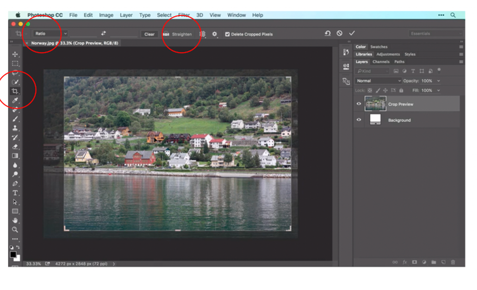How to Edit Photos with Crop Function