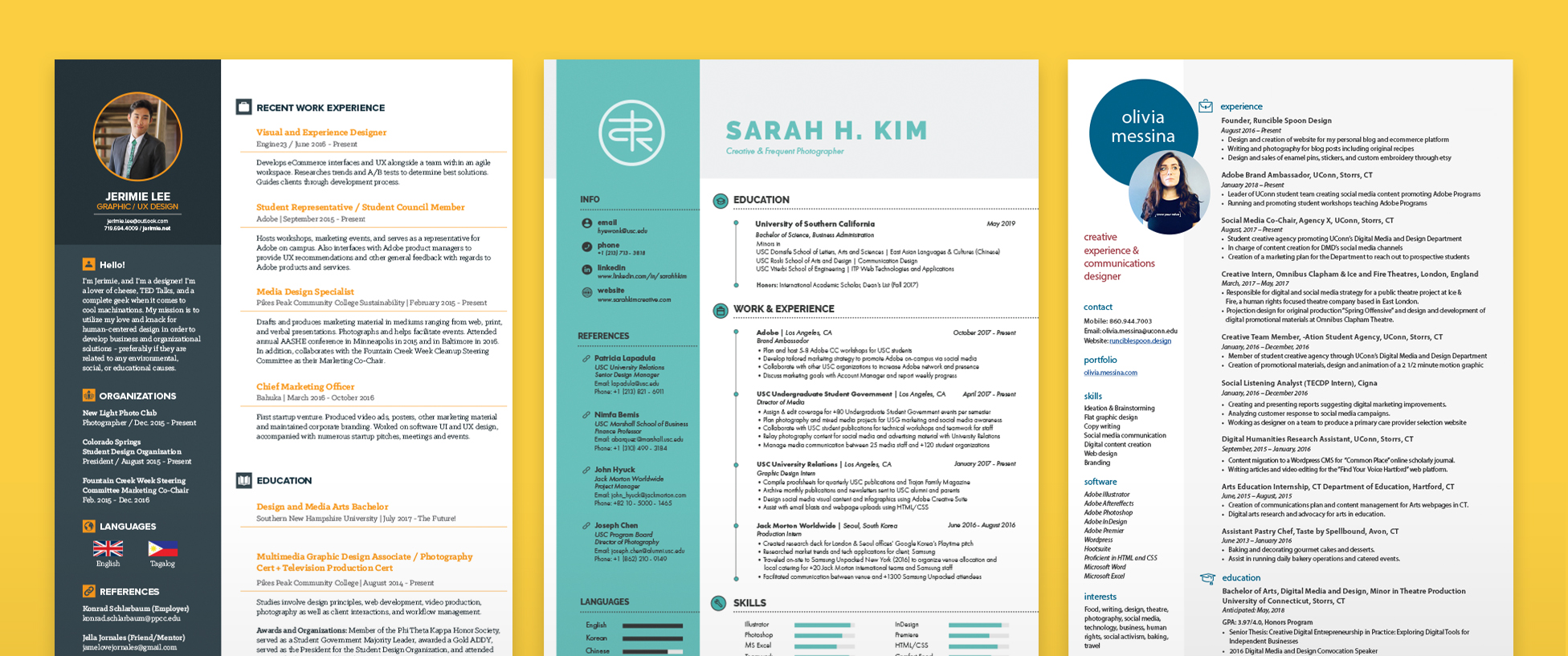 resume templates that get the job done